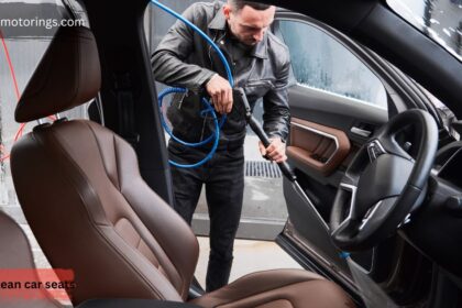 How to clean car seats fast with fabric and leather cleaning tips