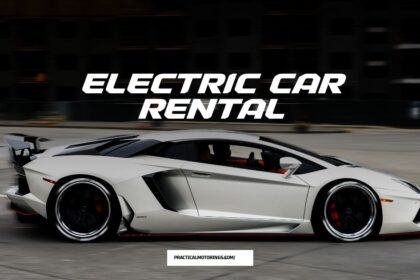 Electric Car Rental vehicle charging before a road trip, helping travelers enjoy an eco-friendly and cost effective journey.