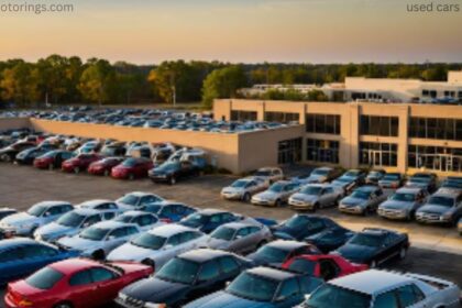 Used cars Longueuil dealership lot with pre-owned vehicles for sale