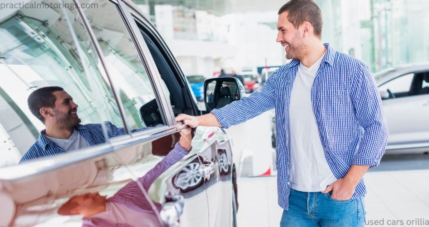 Used cars Orillia dealership lot with pre-owned vehicles for sale