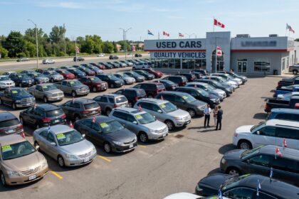 vickar used cars parked on a dealership lot ready for buyers